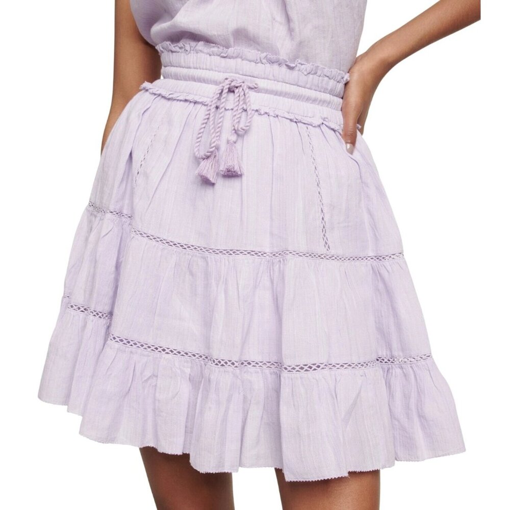 Isabel Marant Etoile Lioline cotton-blend miniskirt,  Size FR36/S, NWT